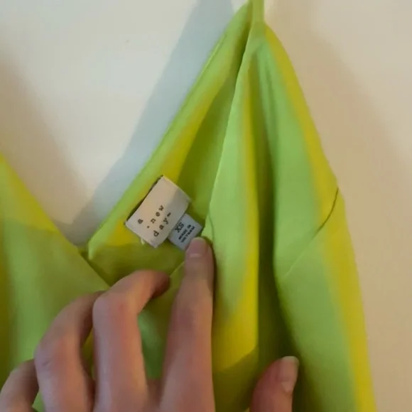 a new day lime midi slip dress - Picture 5 of 9